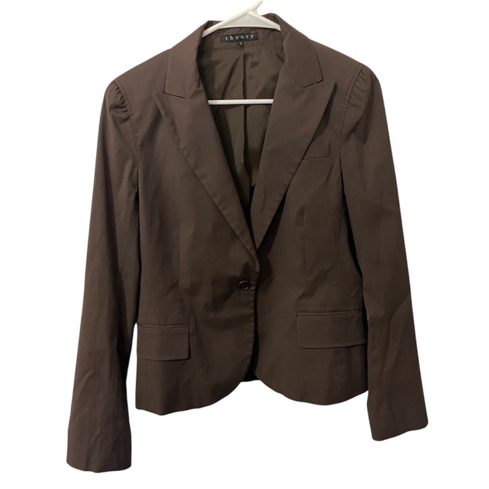 Theory brown blazer‎ 10